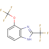 CAS: 2149598-43-4 | PC502054 | 4-(Trifluoromethoxy)-2-(trifluoromethyl)-1H-benzimidazole