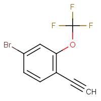 CAS:1824630-55-8 | PC502072 | 4-Bromo-2-(trifluoromethoxy)phenylacetylene