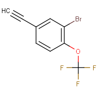 CAS:2149597-92-0 | PC502073 | 2-Bromo-4-ethynyl-1-(trifluoromethoxy)benzene