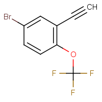 CAS:2149598-52-5 | PC502074 | 4-Bromo-2-ethynyl-1-(trifluoromethoxy)benzene