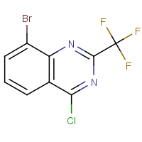 CAS: 959238-23-4 | PC502120 | 8-bromo-4-chloro-2-(trifluoromethyl)quinazoline