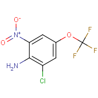 CAS: 133013-40-8 | PC502132 | 2-Chloro-6-nitro-4-(trifluoromethoxy)aniline