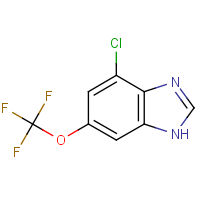 CAS: 1804178-25-3 | PC502152 | 4-Chloro-6-(trifluoromethoxy)-1H-benzimidazole