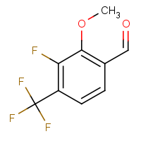 CAS:2091465-37-9 | PC502163 | 3-Fluoro-2-methoxy-4-(trifluoromethyl)benzaldehyde