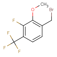 CAS:2091746-23-3 | PC502165 | 3-Fluoro-2-methoxy-4-(trifluoromethyl)benzyl bromide