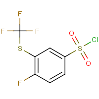 CAS: 2149601-42-1 | PC502167 | 4-Fluoro-3-(trifluoromethylthio)benzenesulphonyl chloride