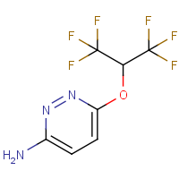 CAS:1983467-24-8 | PC502176 | 6-[2,2,2-Trifluoro-1-(trifluoromethyl)ethoxy]pyridazin-3-amine
