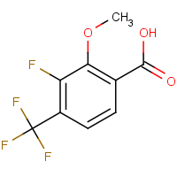 CAS: 1383625-61-3 | PC502179 | 3-Fluoro-2-methoxy-4-(trifluoromethyl)benzoic acid