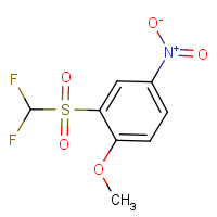 CAS:2149597-71-5 | PC50218 | Difluoromethyl 2-methoxy-5-nitrophenyl sulphone