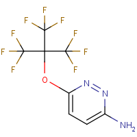 CAS: 2149597-62-4 | PC502183 | 6-[2,2,2-Trifluoro-1,1-bis(trifluoromethyl)ethoxy]pyridazin-3-amine