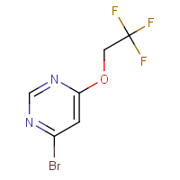 CAS: 1602475-97-7 | PC502184 | 4-Bromo-6-(2,2,2-trifluoroethoxy)pyrimidine