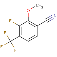 CAS: 2149602-75-3 | PC502186 | 3-Fluoro-2-methoxy-4-(trifluoromethyl)benzonitrile