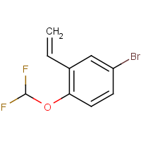 CAS:2149598-33-2 | PC502187 | 5-Bromo-2-(difluoromethoxy)styrene