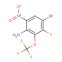 CAS: 2149598-38-7 | PC502213 | 4-Bromo-3-fluoro-2-(trifluoromethoxy)-6-nitroaniline