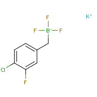 CAS:  | PC502214 | Potassium (4-chloro-3-fluorobenzyl)trifluoroborate