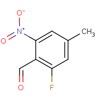 CAS: 1803786-07-3 | PC502216 | 2-Fluoro-4-methyl-6-nitrobenzaldehyde