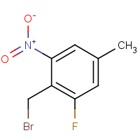 CAS: 1803787-34-9 | PC502219 | 2-Fluoro-4-methyl-6-nitrobenzyl bromide