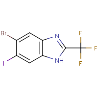 CAS: | PC502238 | 5-Bromo-6-iodo-2-(trifluoromethyl)-1H-benzimidazole