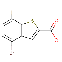 CAS:360576-06-3 | PC502239 | 4-Bromo-7-fluorobenzo[b]thiophene-2-carboxylic acid