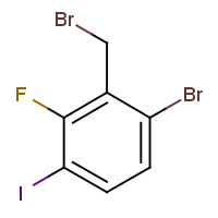 CAS: 2092370-35-7 | PC502245 | 6-Bromo-2-fluoro-3-iodobenzyl bromide