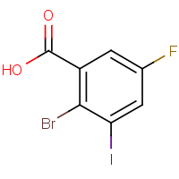CAS: 1511887-98-1 | PC502258 | 2-Bromo-5-fluoro-3-iodobenzoic acid