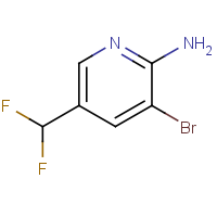 CAS: 1803571-23-4 | PC502272 | 3-Bromo-5-(difluoromethyl)pyridin-2-amine