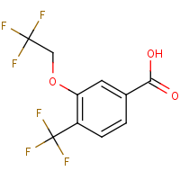 CAS:871571-39-0 | PC502296 | 3-(2,2,2-Trifluoroethoxy)-4-(trifluoromethyl)benzoic acid