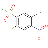 CAS:1807262-25-4 | PC502297 | 5-Bromo-2-fluoro-4-nitrobenzenesulphonyl chloride