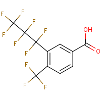 CAS: | PC502316 | 3-(Perfluoropropyl)-4-(trifluoromethyl)benzoic acid