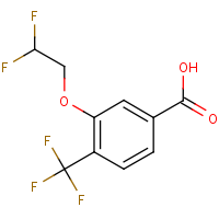 CAS: | PC502317 | 3-(2,2-Difluoroethoxy)-4-(trifluoromethyl)benzoic acid
