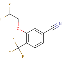 CAS: | PC502319 | 3-(2,2-Difluoroethoxy)-4-(trifluoromethyl)benzonitrile