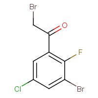 CAS:1804382-39-5 | PC50232 | 2-Bromo-1-(3-bromo-5-chloro-2-fluorophenyl)ethanone