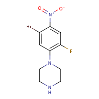 CAS: | PC502326 | 1-(5-Bromo-2-fluoro-4-nitrophenyl)piperazine