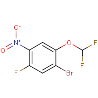CAS:1417566-72-3 | PC502333 | 4-Bromo-5-(difluoromethoxy)-2-fluoronitrobenzene