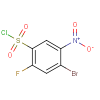 CAS: 1805189-54-1 | PC502353 | 4-Bromo-2-fluoro-5-nitrobenzenesulfonyl chloride