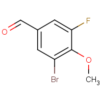 CAS: 185345-47-5 | PC502354 | 3-Bromo-5-fluoro-4-methoxybenzaldehyde