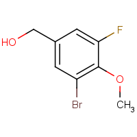 CAS:1780691-29-3 | PC502355 | 3-Bromo-5-fluoro-4-methoxybenzyl alcohol
