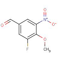CAS: 320-70-7 | PC502375 | 3-Fluoro-4-methoxy-5-nitrobenzaldehyde