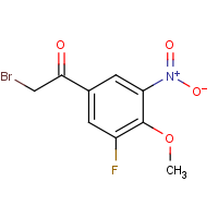 CAS:2149598-69-4 | PC502377 | 3-Fluoro-4-methoxy-5-nitrophenacyl bromide