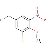 CAS: 792936-53-9 | PC502389 | 3-Fluoro-4-methoxy-5-nitrobenzyl bromide