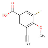 CAS: 2149598-31-0 | PC502394 | 3-Ethynyl-5-fluoro-4-methoxybenzoic acid
