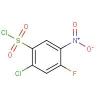 CAS: 125607-05-8 | PC502405 | 2-Chloro-4-fluoro-5-nitrobenzenesulfonyl chloride