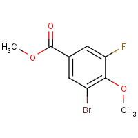 CAS: 1195945-54-0 | PC502409 | Methyl 3-Bromo-5-fluoro-4-methoxybenzoate