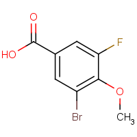 CAS: 445019-47-6 | PC502411 | 3-Bromo-5-fluoro-4-methoxybenzoic acid