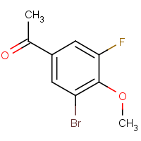 CAS:1782706-06-2 | PC502412 | 3-Bromo-5-fluoro-4-methoxyacetophenone