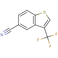 CAS: | PC502459 | 3-(Trifluoromethyl)benzo[b]thiophene-5-carbonitrile