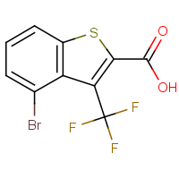CAS: | PC502473 | 4-Bromo-3-(trifluoromethyl)benzo[b]thiophene-2-carboxylic acid