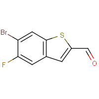 CAS:1934846-06-6 | PC502475 | 6-Bromo-5-fluorobenzo[b]thiophene-2-carboxaldehyde