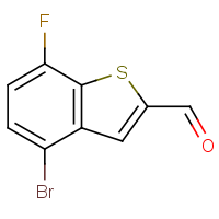CAS:1936733-75-3 | PC502484 | 4-Bromo-7-fluorobenzo[b]thiophene-2-carboxaldehyde