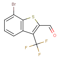 CAS:2166848-19-5 | PC502487 | 7-Bromo-3-(trifluoromethyl)benzo[b]thiophene-2-carboxaldehyde